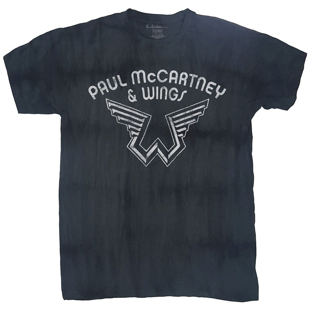 PAUL MCCARTNEY ポールマッカートニー (ソロ 55周年 ) - Logo / タイダイ / Tシャツ / メンズ - PGS